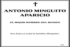 Antonio Minguito Aparicio
